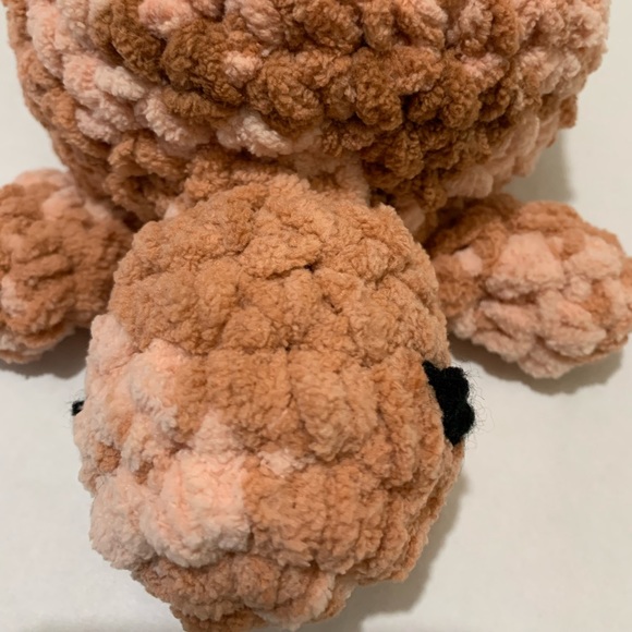 Nursery Room Decor Playroom Decor Crocheted Stuffed Turtle - Picture 4 of 16